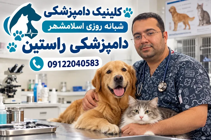 کلینیک دامپزشکی شبانه روزی اسلامشهر 1 کلینیک دامپزشکی شبانه روزی اسلامشهر | محله یار