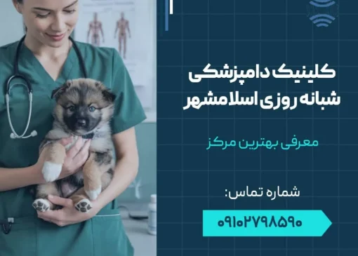 کلینیک دامپزشکی شبانه روزی اسلامشهر - محله یار