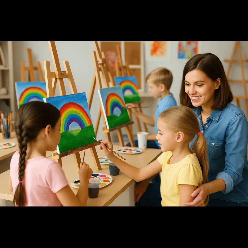 کلاس نقاشی کودکان در اسلامشهر 2 کلاس نقاشی کودکان در اسلامشهر- محله یار