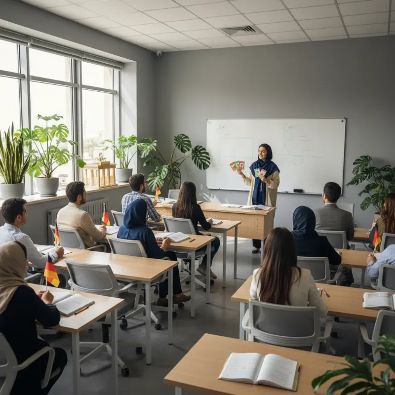 آموزشگاه زبان آلمانی سعادت آباد 2 آموزشگاه زبان آلمانی سعادت آباد- محله یار