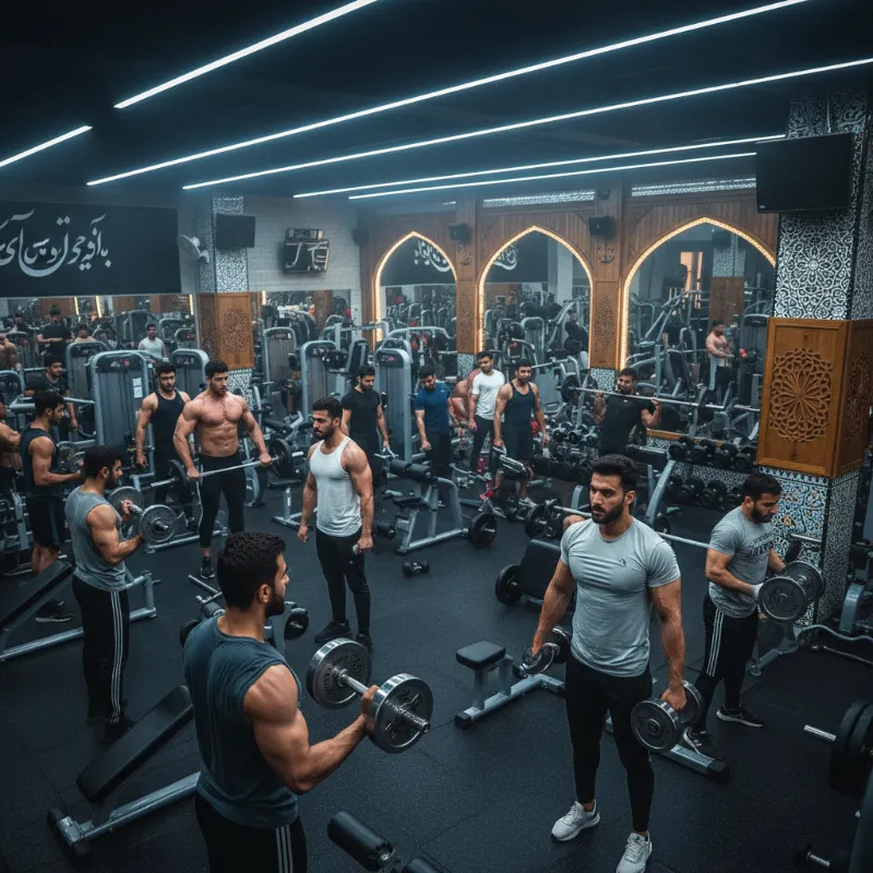 باشگاه بدنسازی مردانه سعادت آباد 2 بهترین باشگاه بدنسازی مردانه در سعادت آباد- محله یار