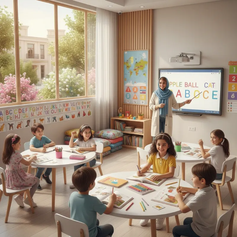 آموزشگاه زبان کودکان در نیاوران 2 آموزشگاه زبان کودکان در نیاوران- محله یار