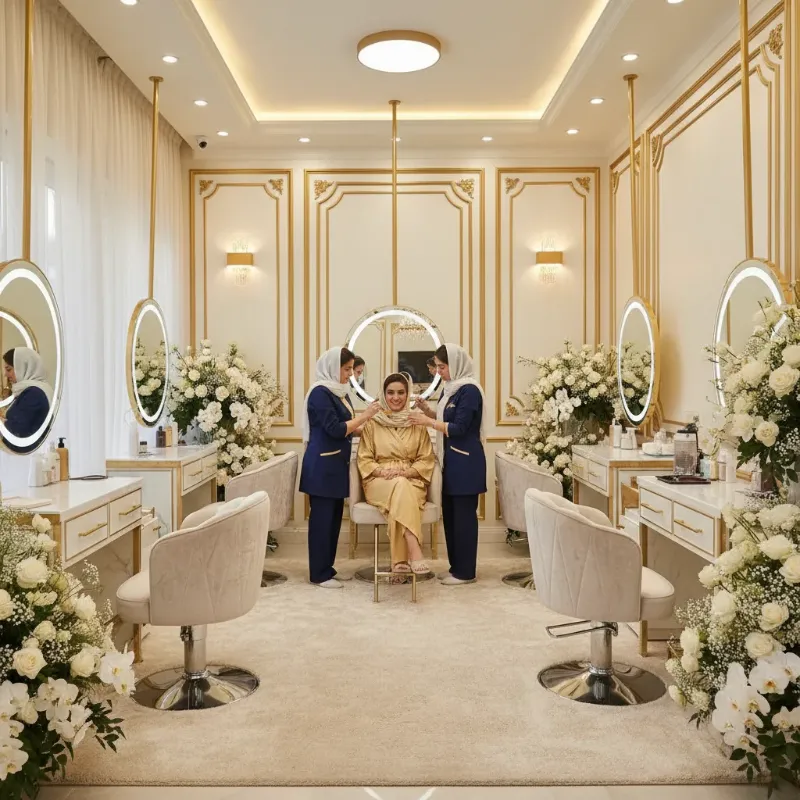 آرایشگاه زنانه در نیاوران 2 آرایشگاه زیبایی در نیاوران- محله یار