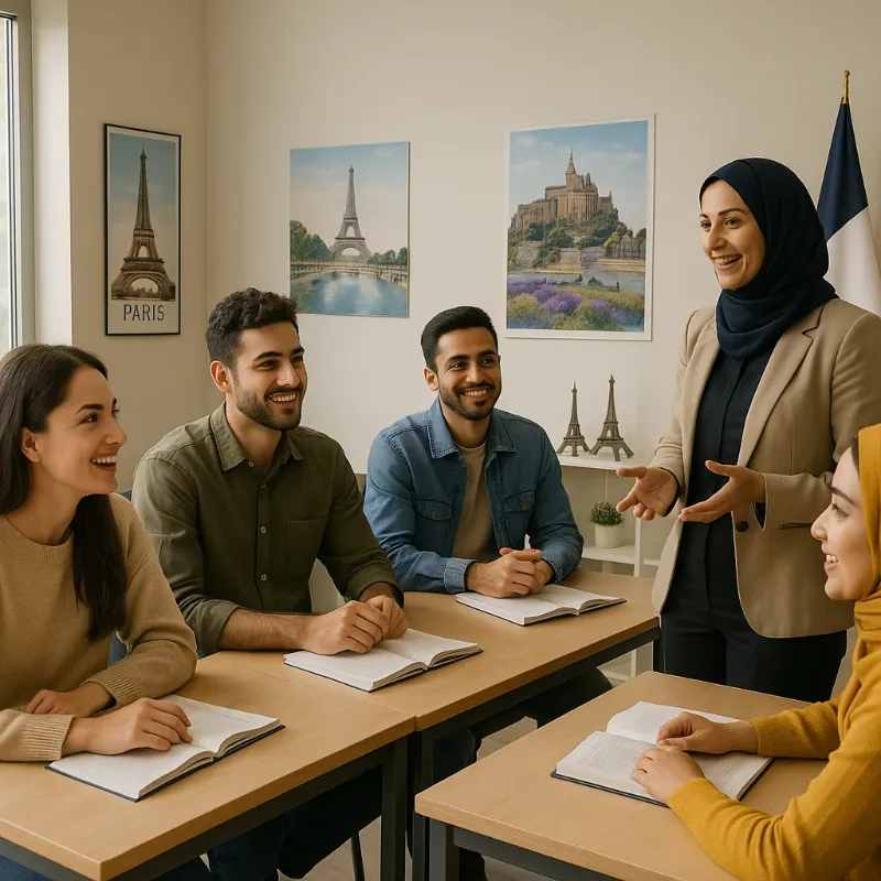 کلاس زبان فرانسه نیاوران 2 کلاس زبان فرانسه در نیاوران _ محله یار