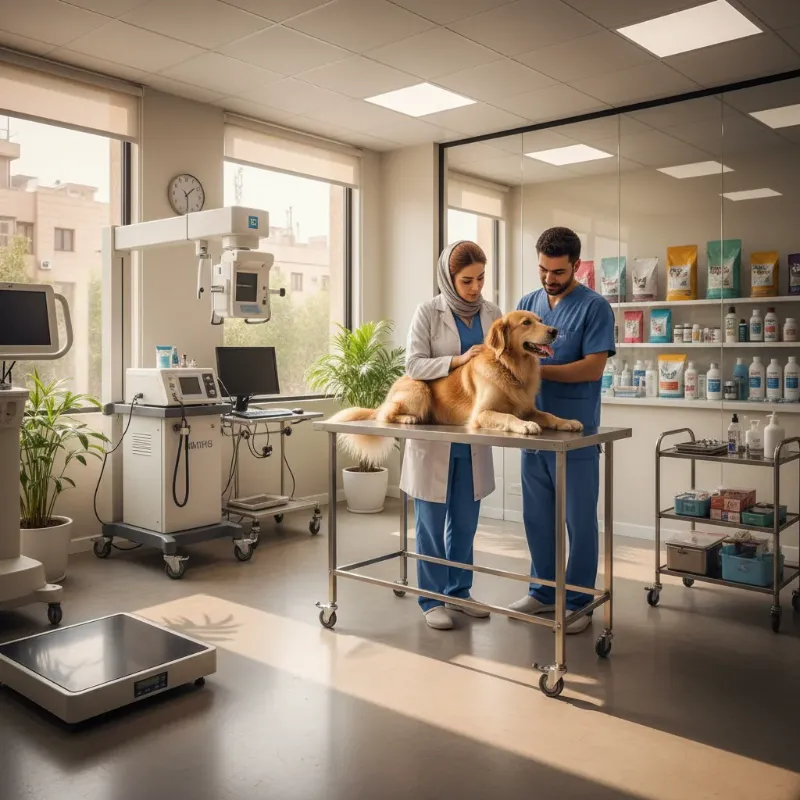 کلینیک دامپزشکی سعادت آباد 2 کلینیک دامپزشکی در سعادت آباد- محله یار