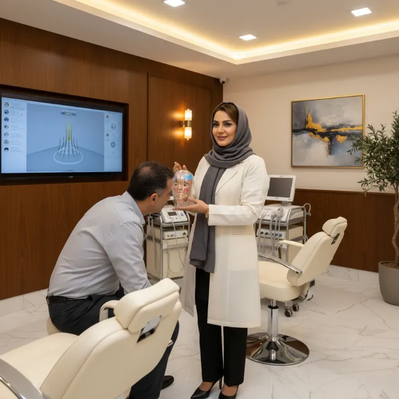 کلینیک کاشت مو نیاوران 2 کلینیک کاشت مو در نیاوران- محله یار