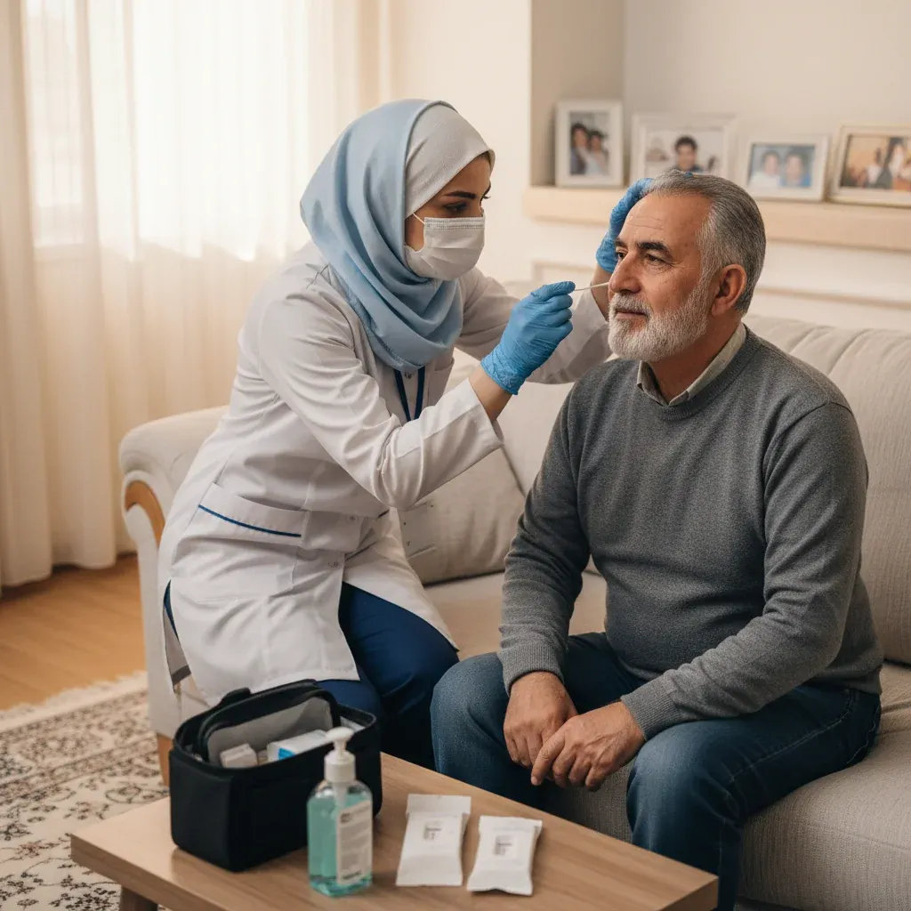 تست کرونا در منزل نیاوران 2 تست کرونا در منزل نیاوران- محله یار