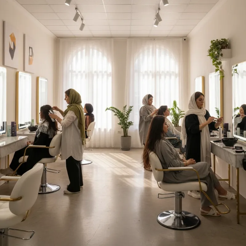 بهترین آرایشگاه زنانه در اسلامشهر 2 بهترین آرایشگاه زنانه در اسلامشهر _ محله یار