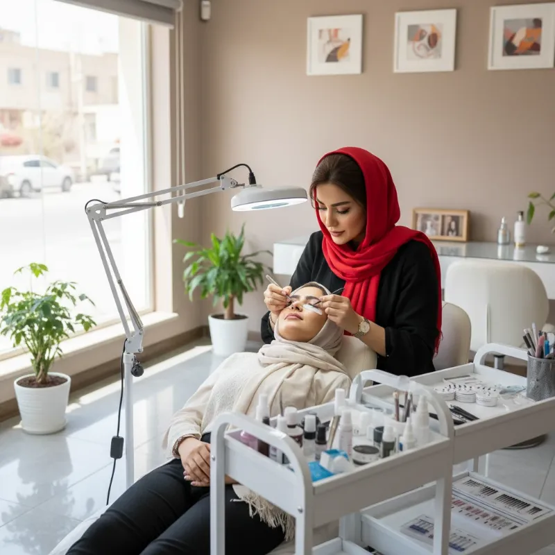 اکستنشن مژه در اسلامشهر 2 اکستنشن مژه در اسلامشهر _ محله یار