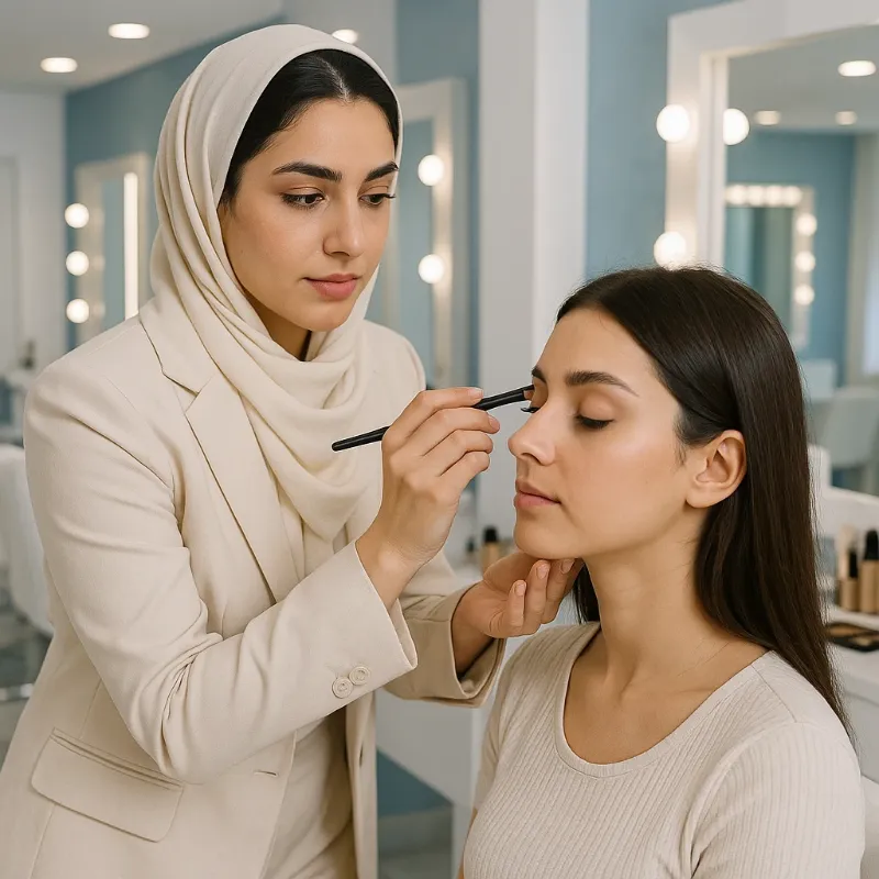 بهترین میکاپ آرتیست اسلامشهر 2 بهترین میکاپ آرتیست اسلامشهر _ محله یار