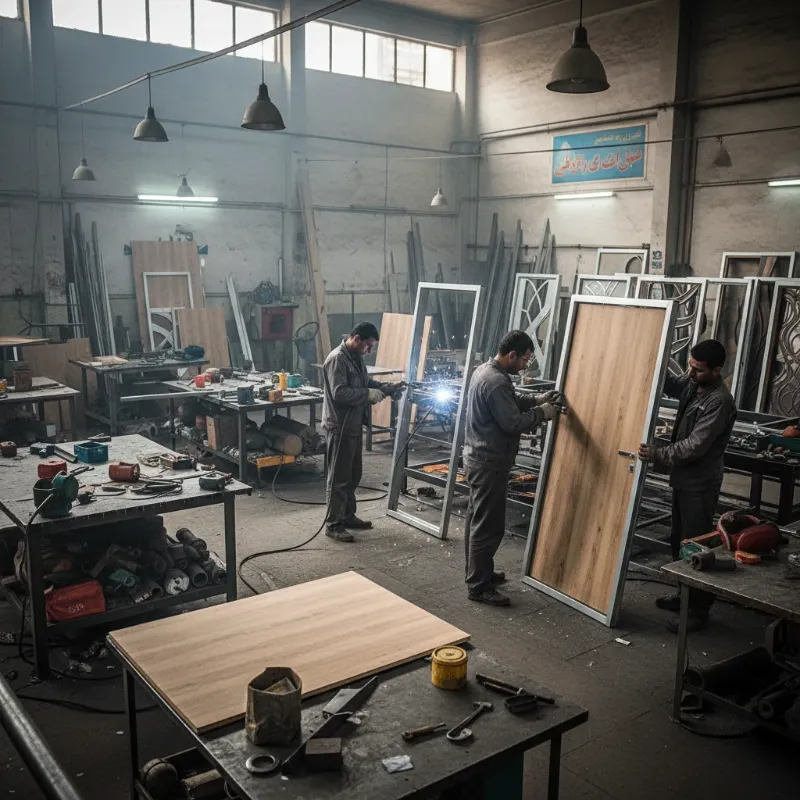 تولید درب ضد سرقت چهاردانگه 2 تولید درب ضد سرقت چهاردانگه _ محله یار