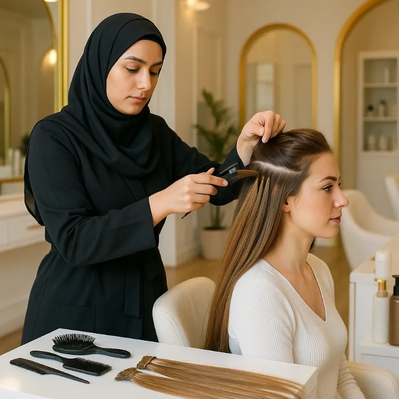 اکستنشن مو در واوان 2 اکستنشن مو در واوان _ محله یار