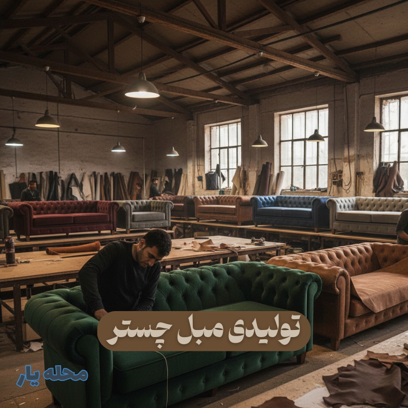 تولیدی مبل چستر چهاردانگه 2 تولیدی مبل چستر چهاردانگه _ محله یار