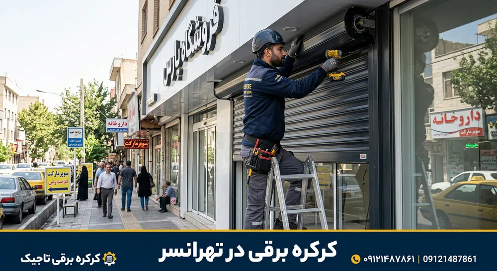 کرکره برقی در تهرانسر 1 کرکره برقی در تهرانسر - محله یار