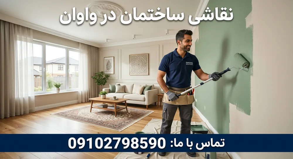 نقاشی ساختمان در واوان 2 نقاشی ساختمان در واوان- محله یار