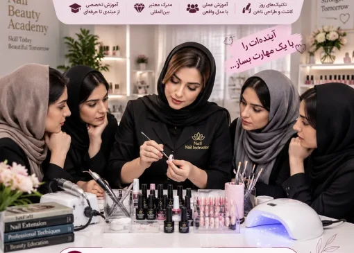 آموزش کاشت ناخن در اسلامشهر | محله یار