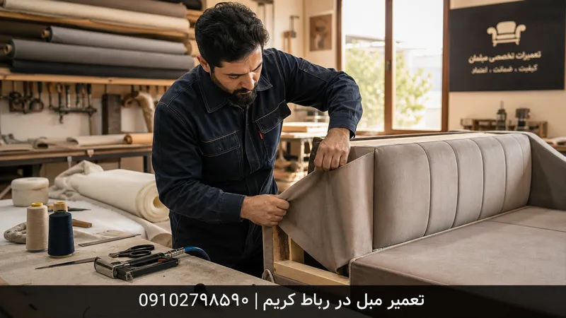 تعمیر مبل رباط کریم 1 تعمیر مبل در رباط کریم | محله یار