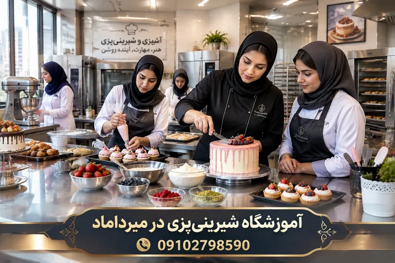 آموزشگاه شیرینی پزی در میرداماد 1 آموزشگاه شیرینی پزی در میرداماد | محله یار