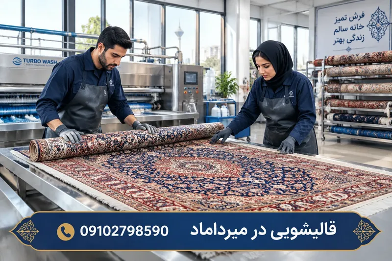 قالیشویی در میرداماد 2 قالیشویی در میرداماد | محله یار