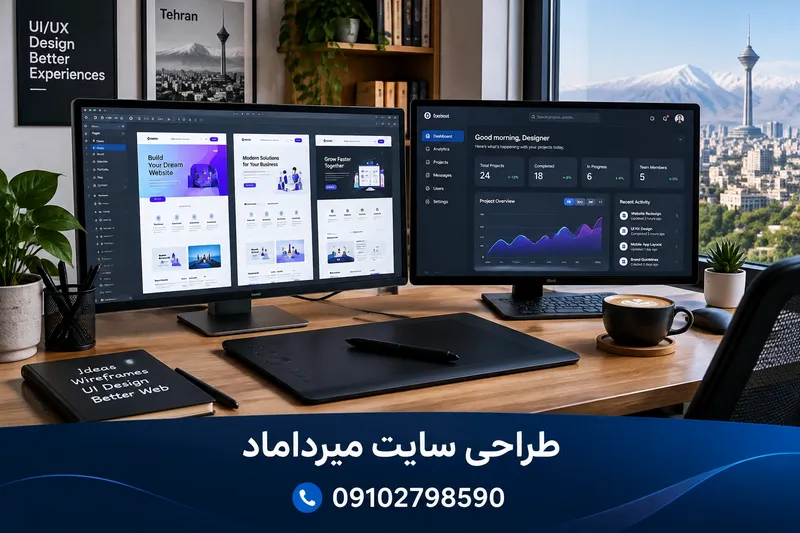 طراحی سایت میرداماد 2 طراحی سایت میرداماد | محله یار