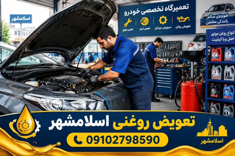 تعویض روغنی در اسلامشهر 1 تعویض روغنی در اسلامشهر | محله یار